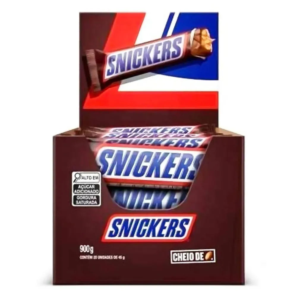Caixa 20 Snickers – Original