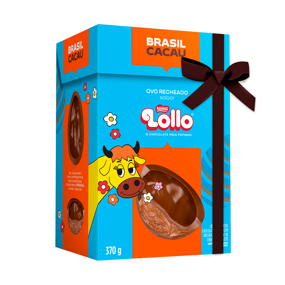 Ovo de Páscoa Recheado Lollo® Nestlé® 370g