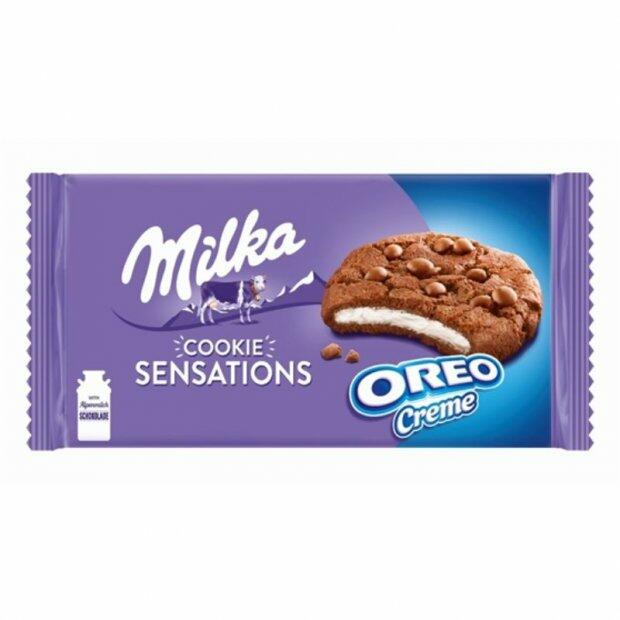 MILKA COOKIES SENSATIONS OREO CREME 156GR