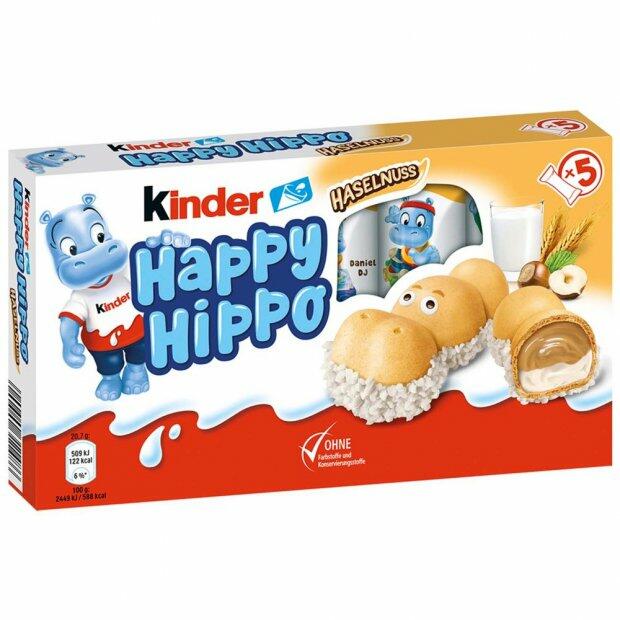 KINDER HAPPY HIPPO HASELNUSS 103,5GR