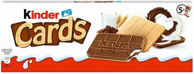 KINDER CARDS 128GR